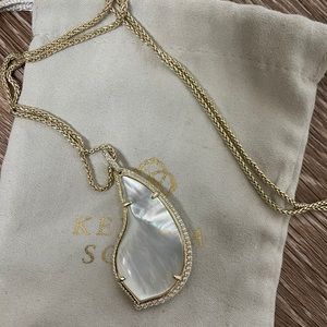 Long Jeweled Kendra Scott necklace